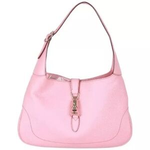 Gucci Jackie O Bardot Rare Baby Ice Breast Cancer Pink Barbie Princess Hobo